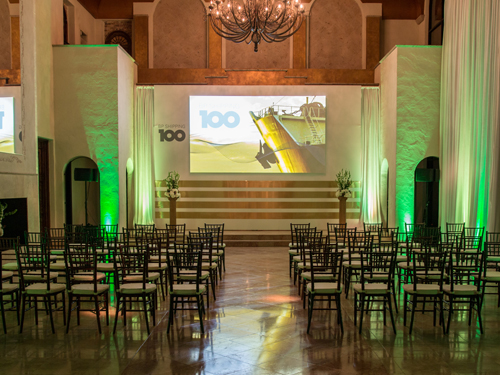 Charis arranged for a corporate presentation